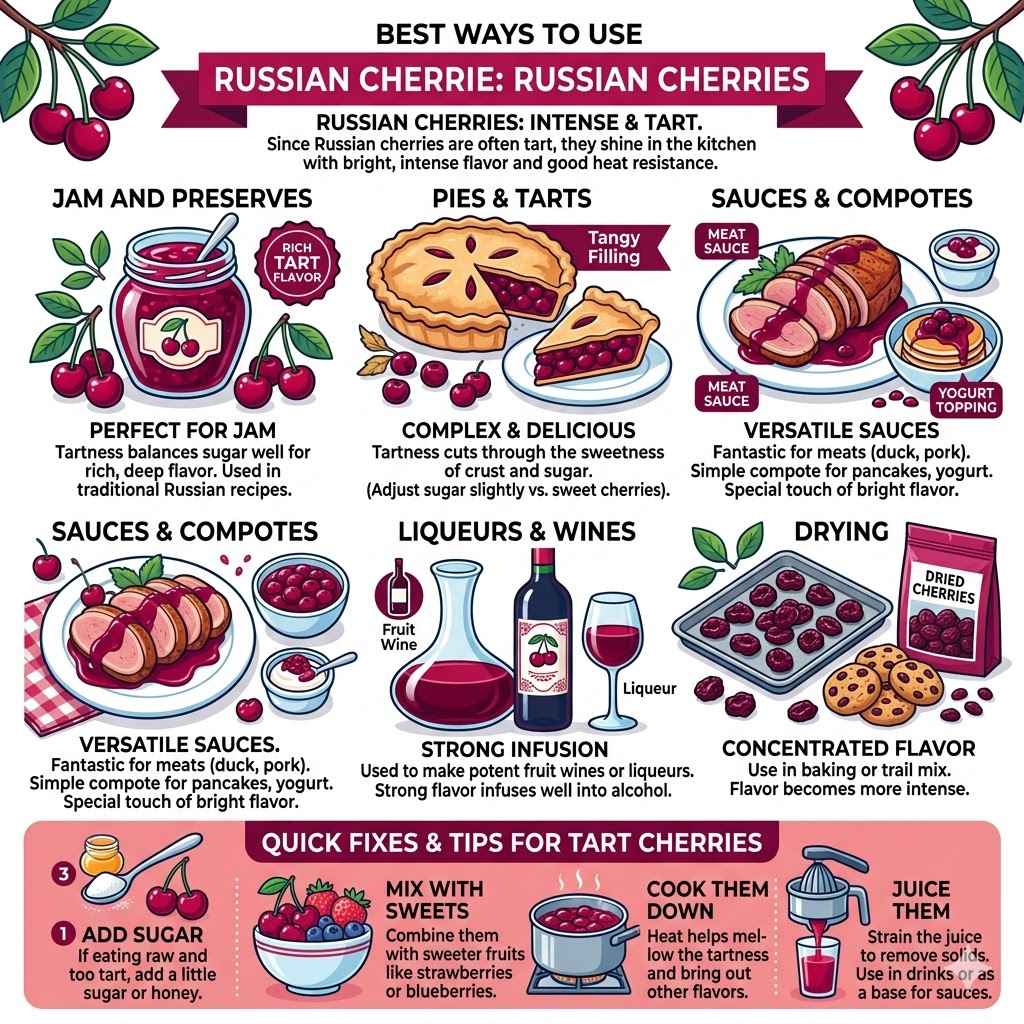 Best Ways to Use Russian Cherries