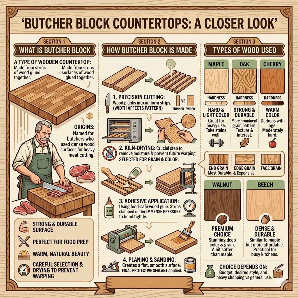 Butcher Block Countertops A Closer Look