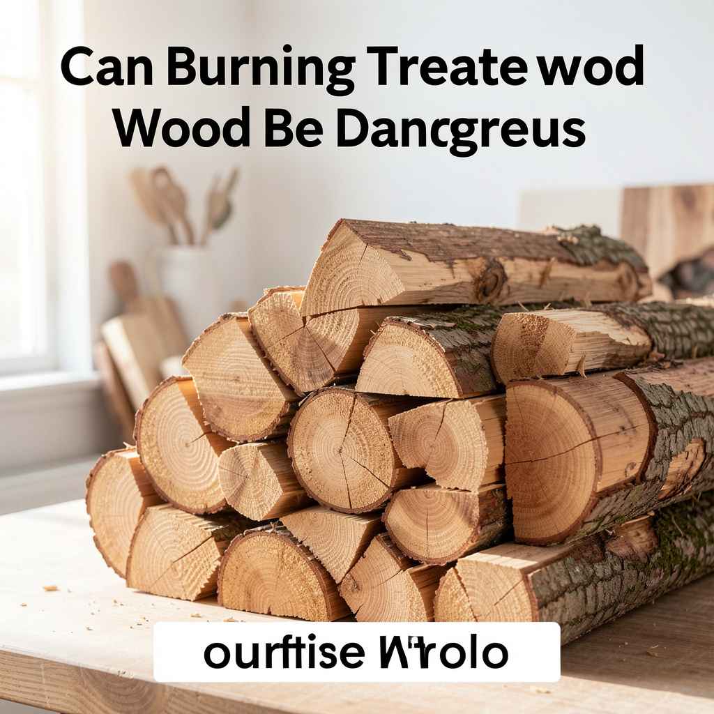 Can Burning Treated Wood Be Dangerous