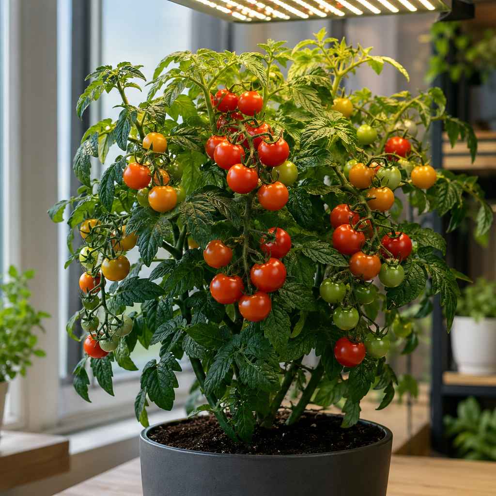 Can Cherry Tomatoes Be Grown Indoors