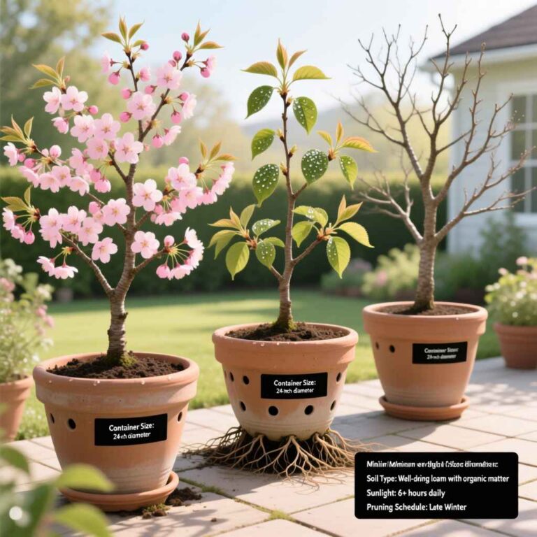 Can Cherry Trees Grow in Pots?