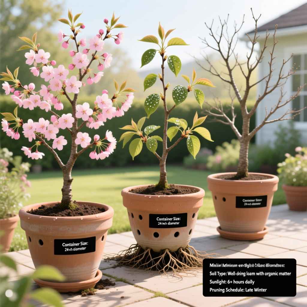 Can Cherry Trees Grow in Pots?