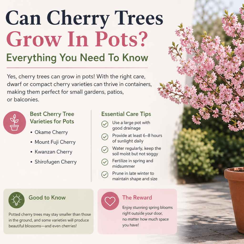 Is it Worth Growing Cherries in Pots?