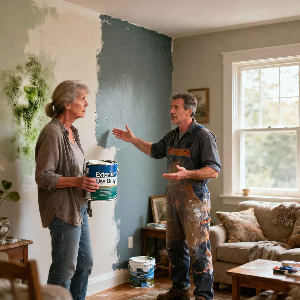 Can I Use Outdoor Paint Inside Safety First