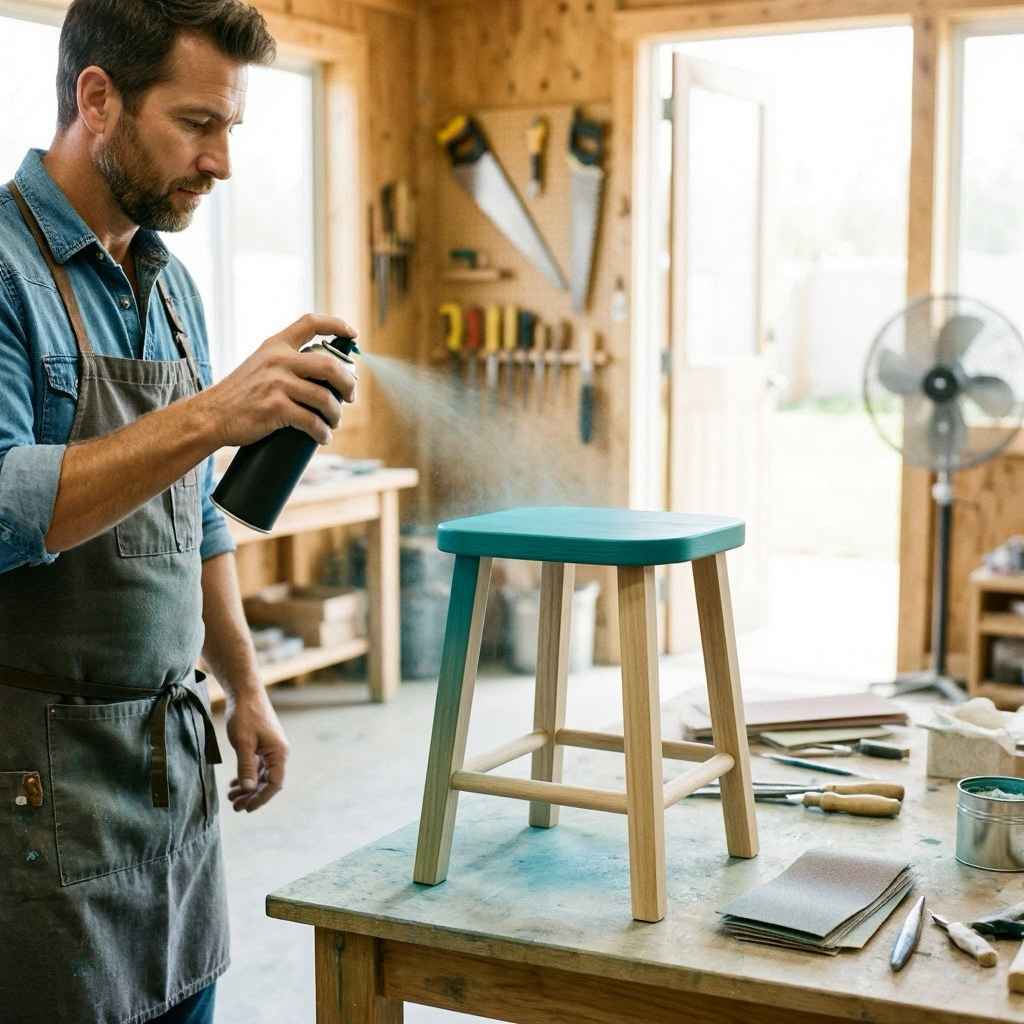 Can I Use Spray Paint on Wood