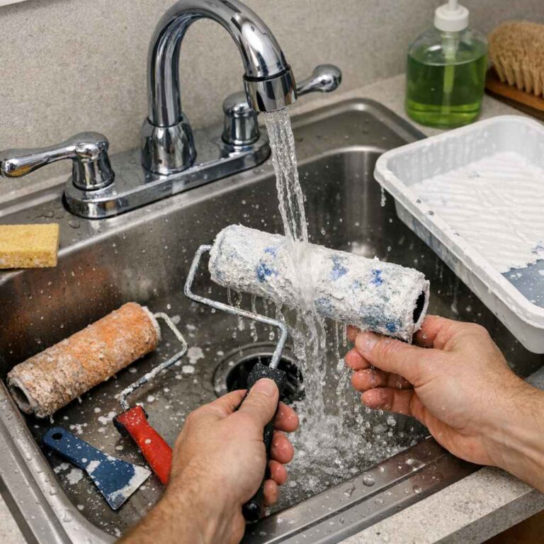 Can I Wash Paint Rollers in the Sink