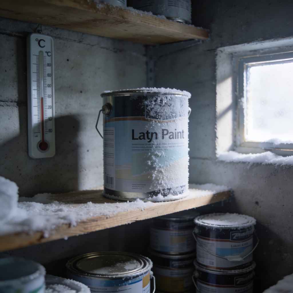Can Latex Paint Be Frozen Local Storage Tips