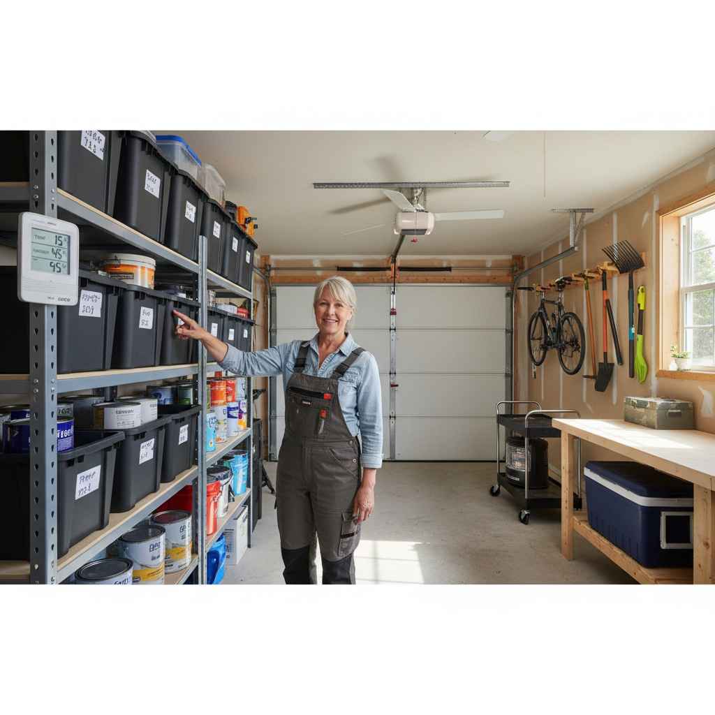 Can Paint Be Stored in a Garage Local Climate Expert Advice