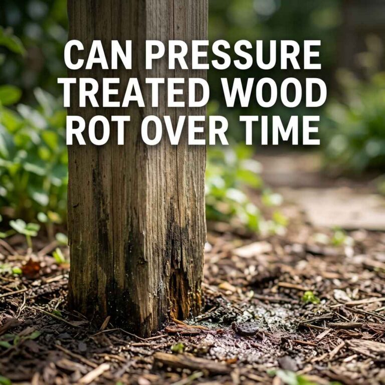 Can Pressure Treated Wood Rot Over Time