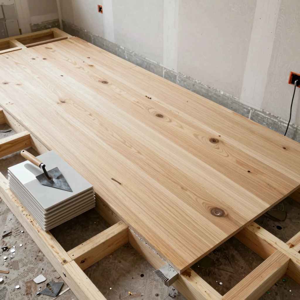 Can Tile Be Laid On Plywood