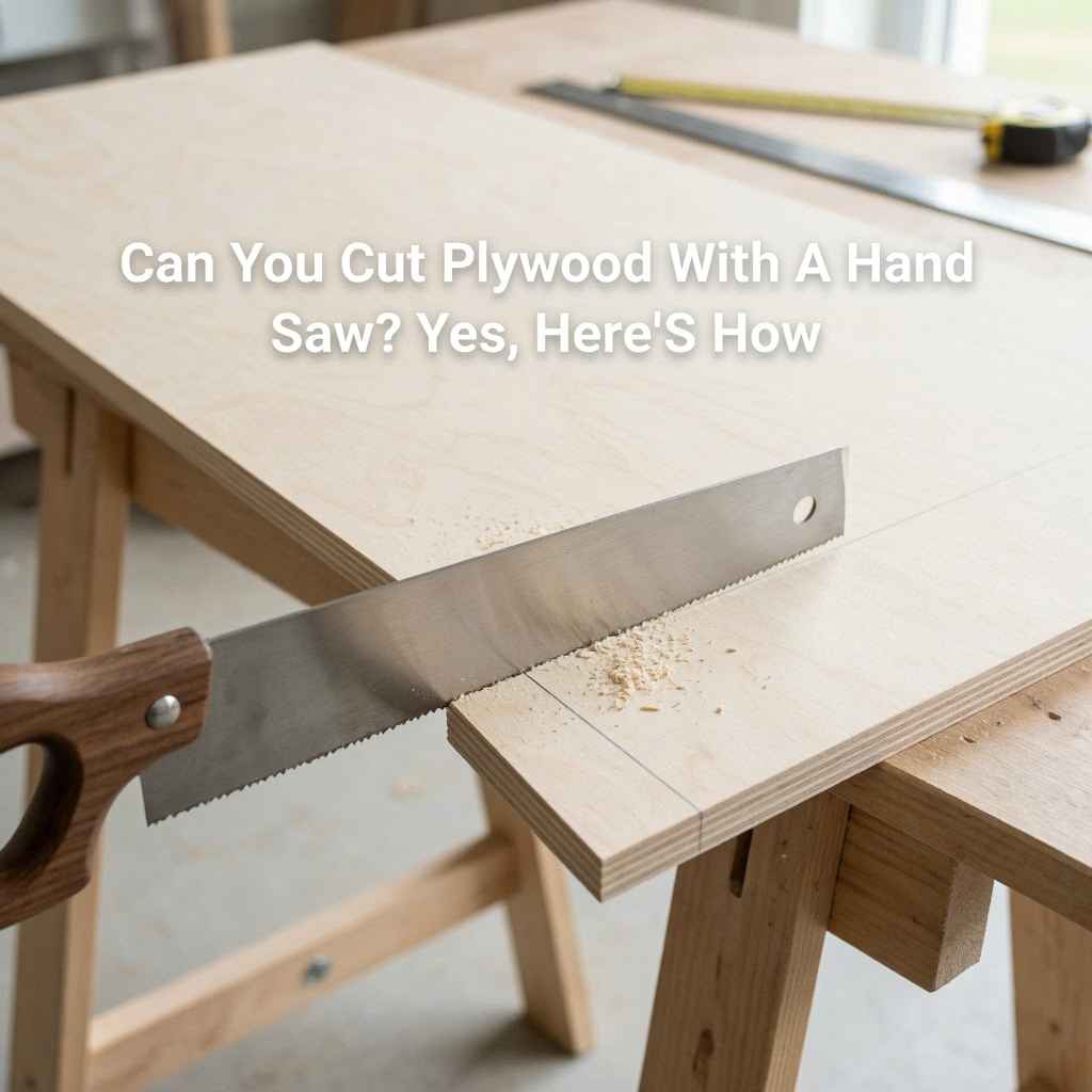 Can You Cut Plywood With A Hand Saw