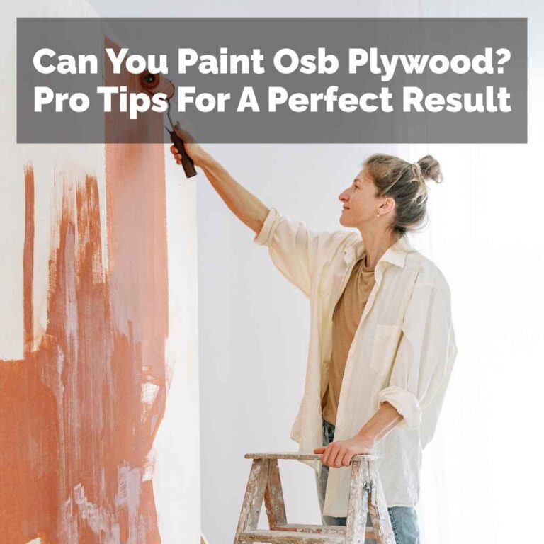 Can You Paint Osb Plywood