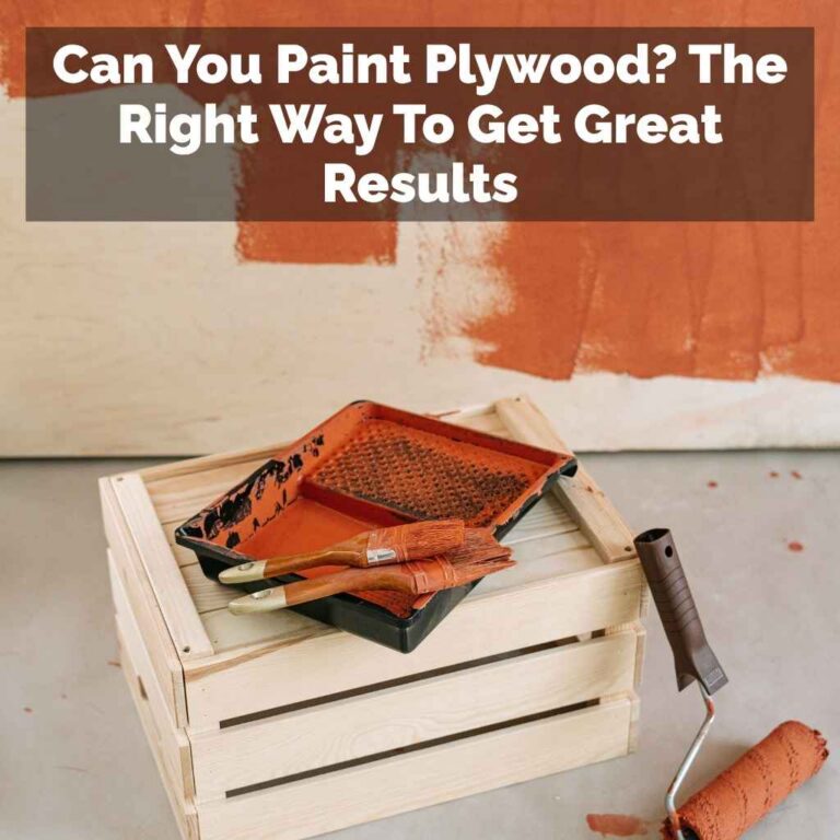 Can You Paint Plywood