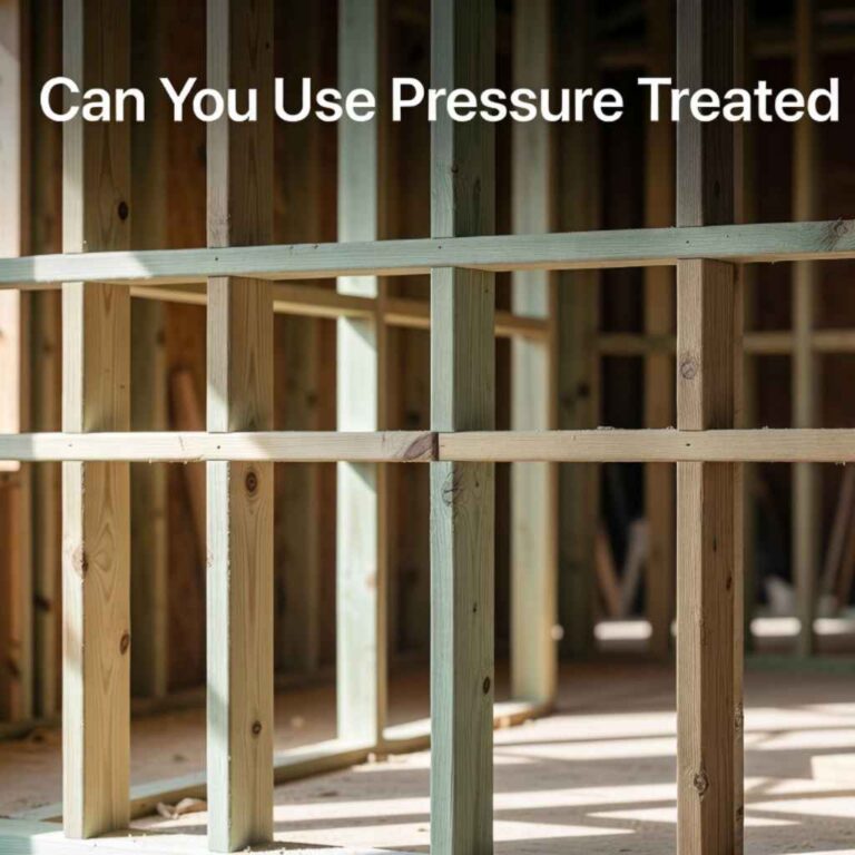 Can You Use Pressure Treated Wood for Framing