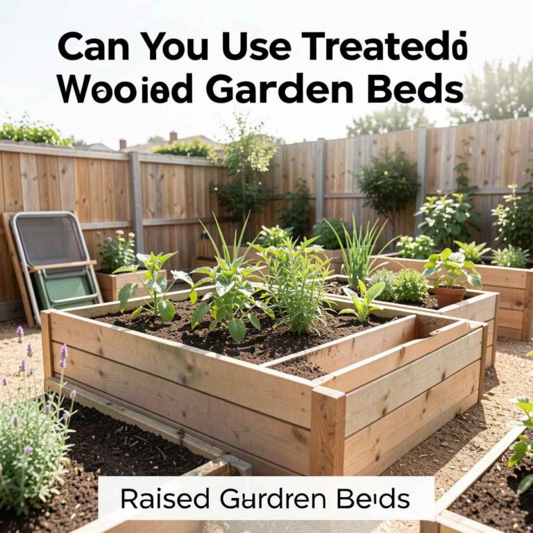 Can You Use Treated Wood for Raised Garden Beds