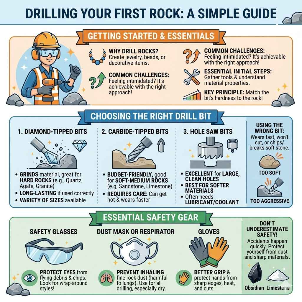 Drilling Your First Rock A Simple Guide