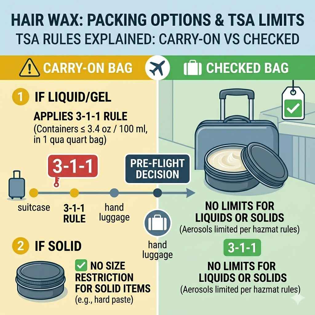 Final Thoughts on Packing Your Hair Wax
