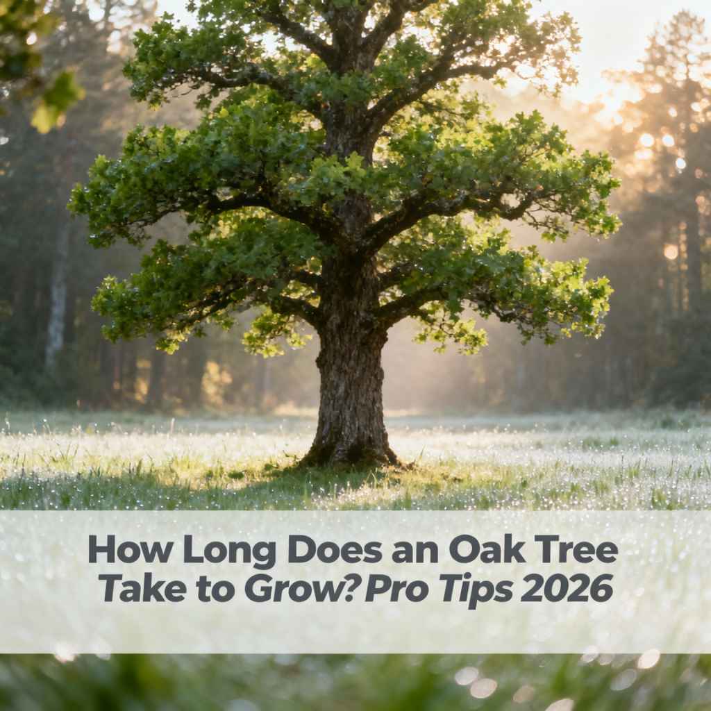 How Long Does an Oak Tree Take to Grow