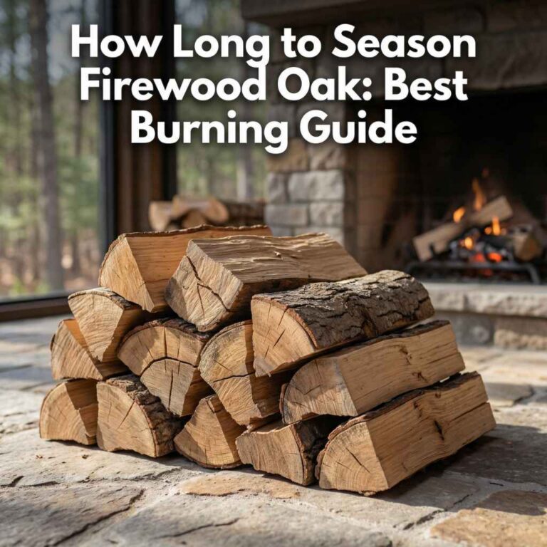 How Long to Season Firewood Oak