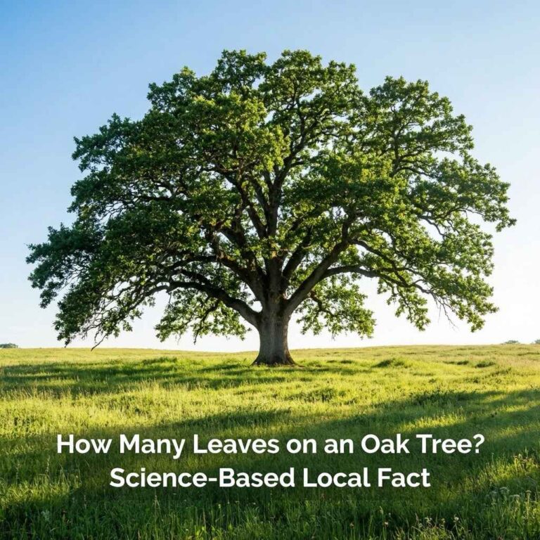 How Many Leaves on an Oak Tree