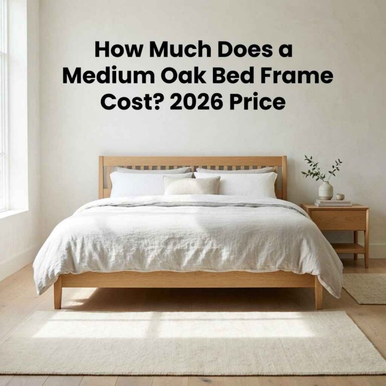 _How Much Does a Medium Oak Bed Frame Cost