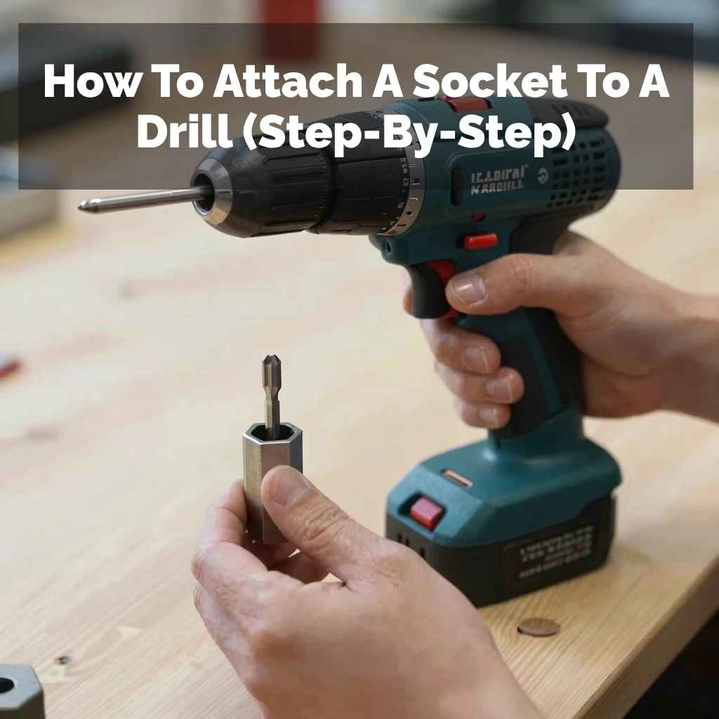 How To Attach A Socket To A Drill