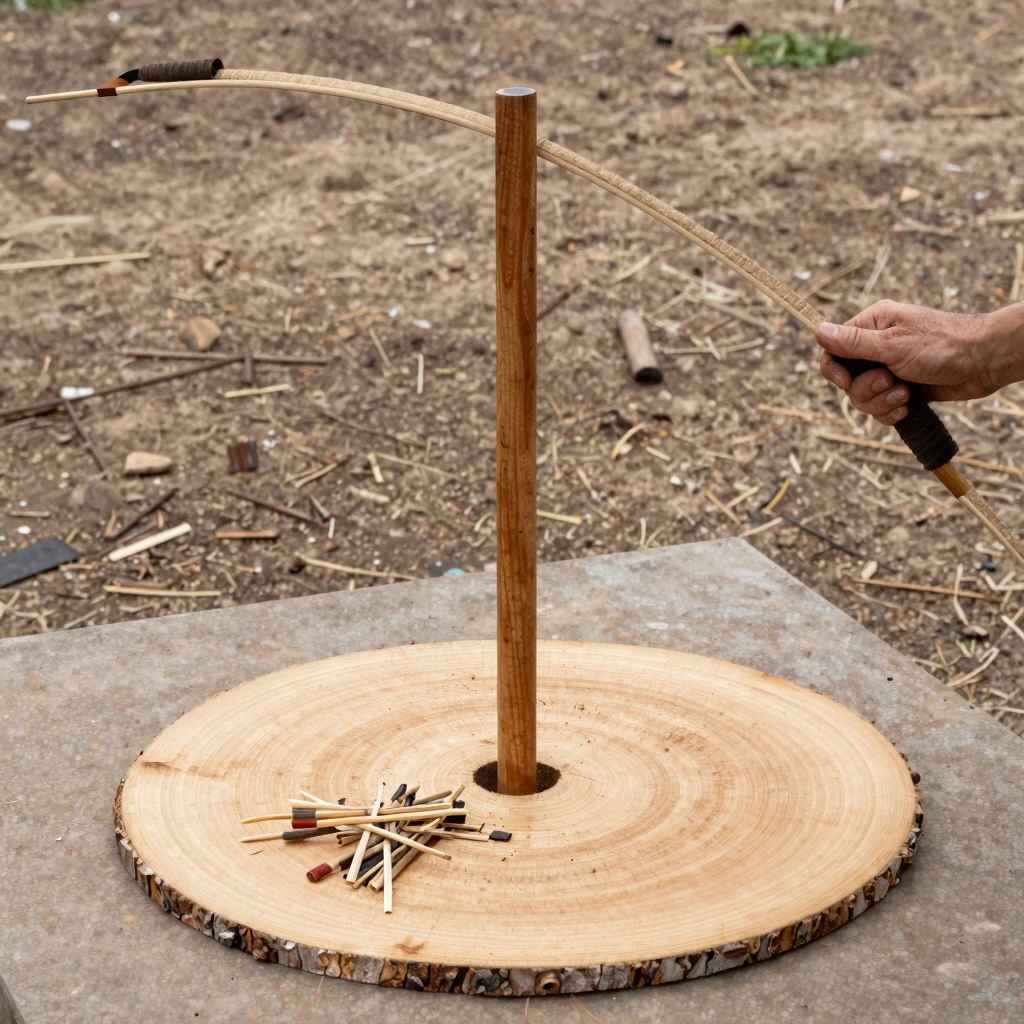 The Magic of Friction Fire