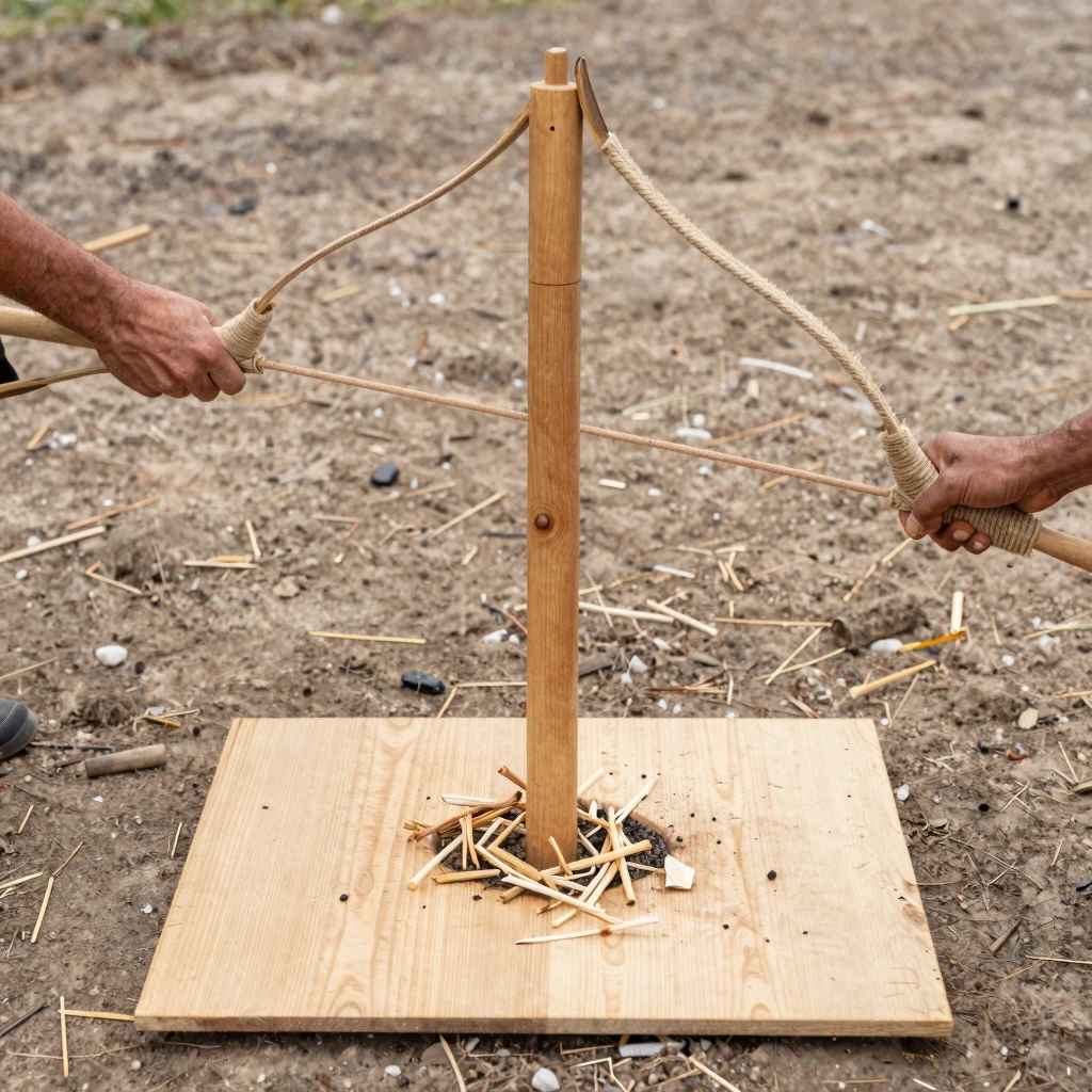 How To Start A Fire Using A Bow Drill (Easy Steps)