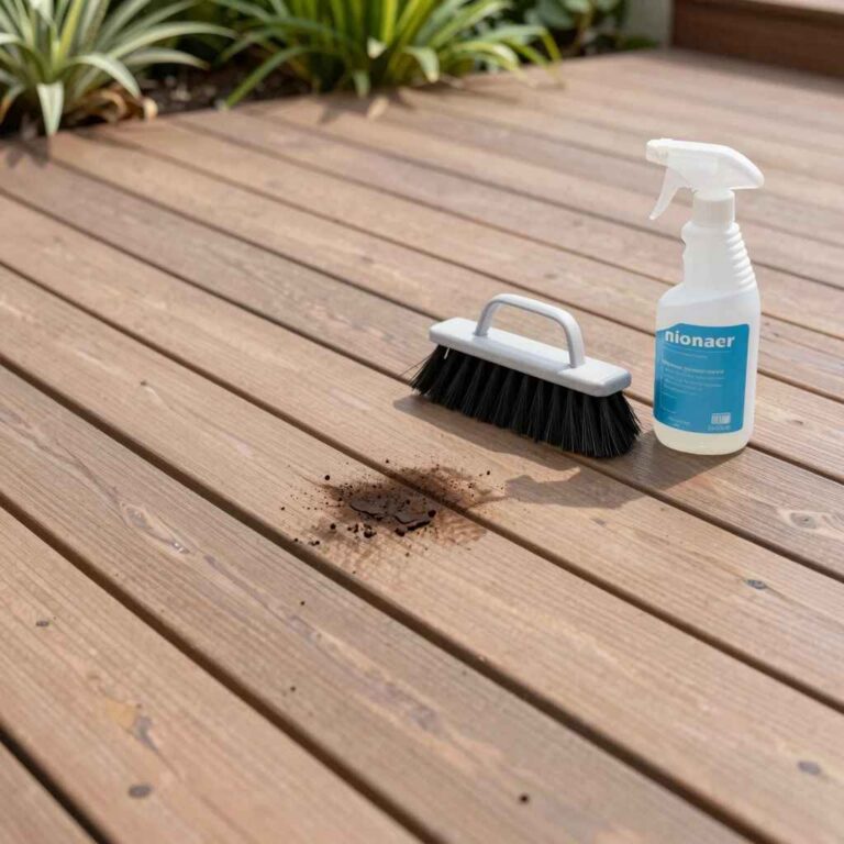 How to Clean Bird Poop Off a Wood Deck