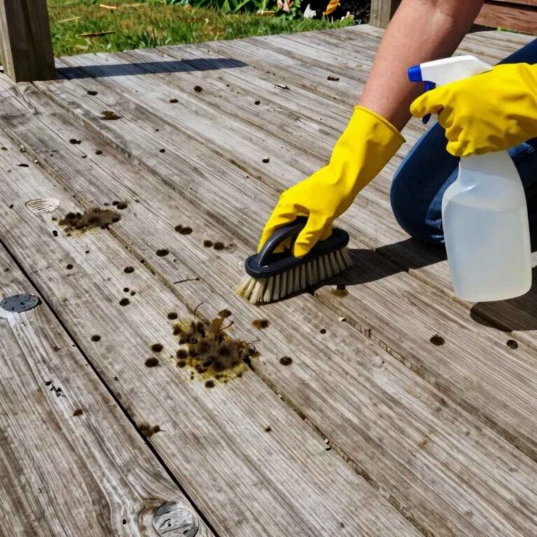 How to Clean Mold From a Wood Deck Safely and Completely