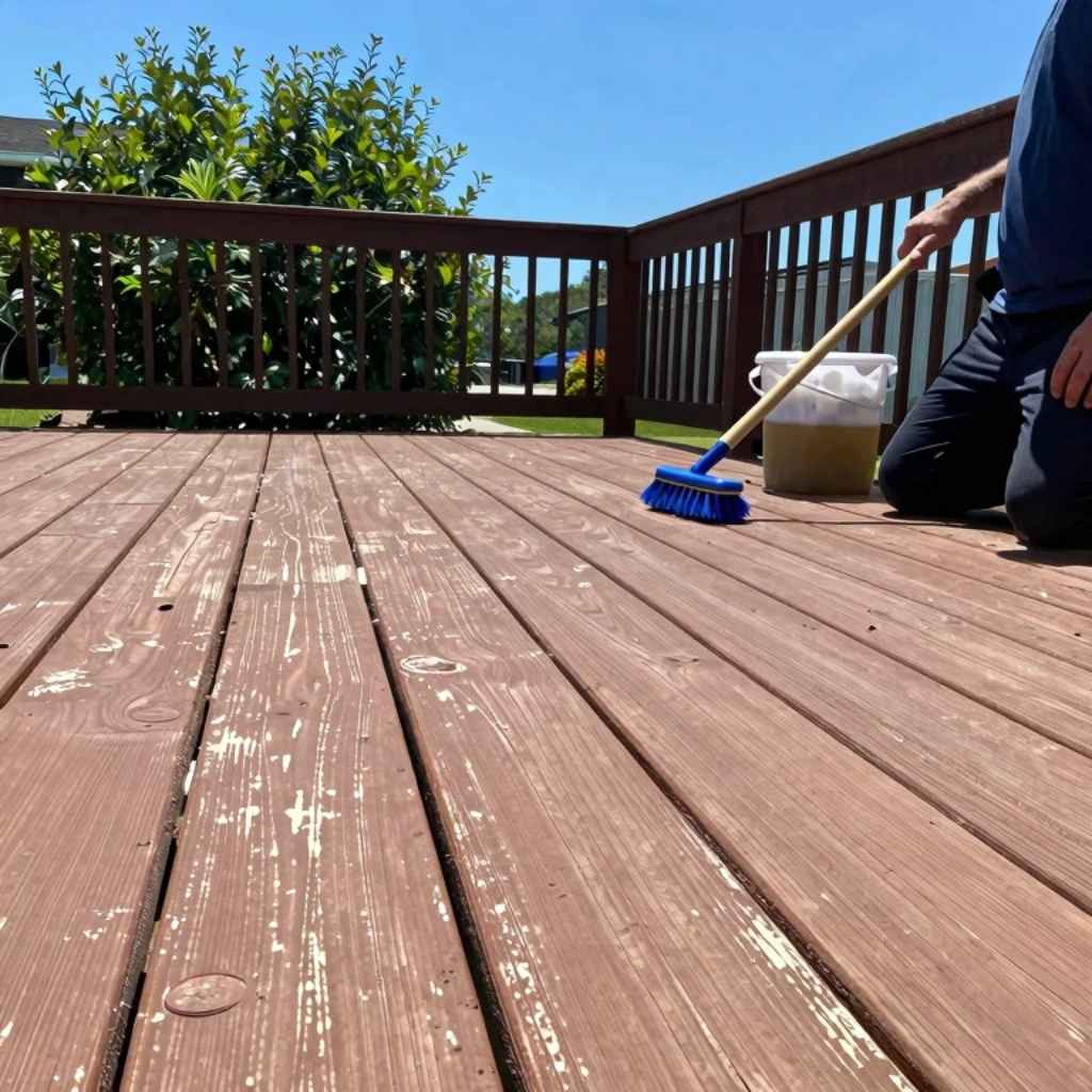How to Clean a Painted Deck Before Repainting It Right