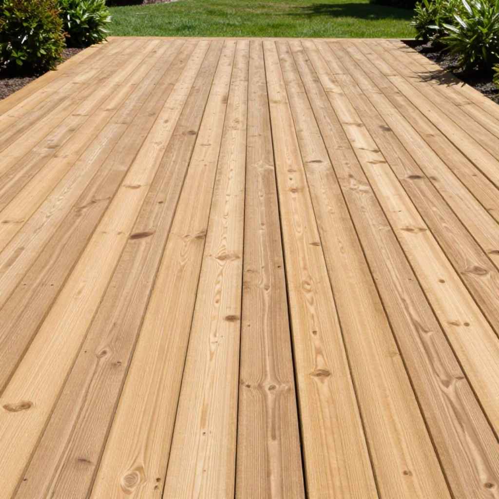 How to Clean a Wood Deck Brand New