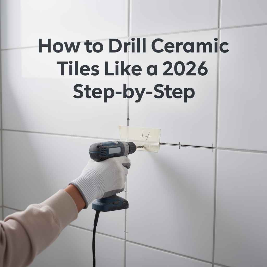 How to Drill Ceramic Tiles Like a Pro