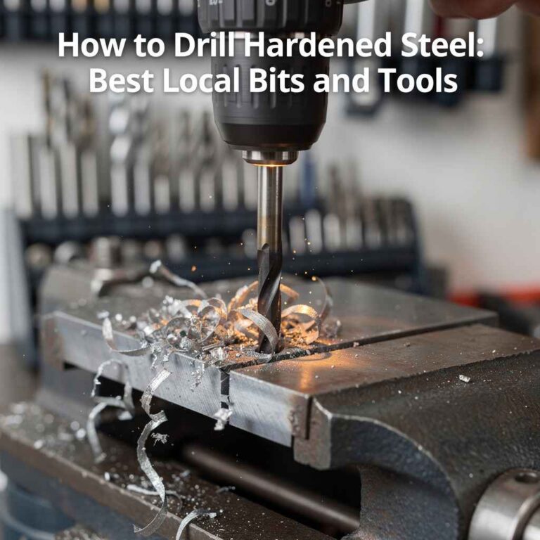 How to Drill Hardened Steel
