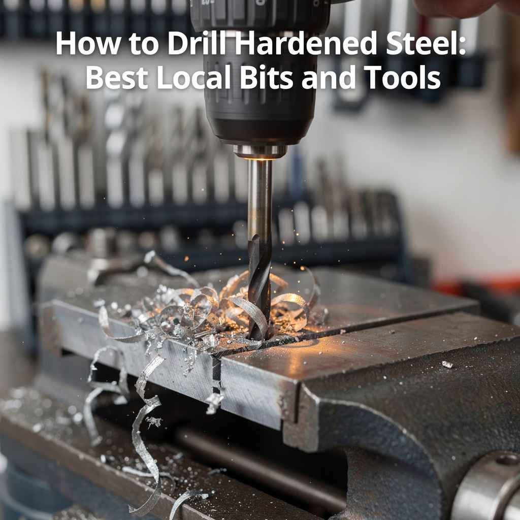 How to Drill Hardened Steel