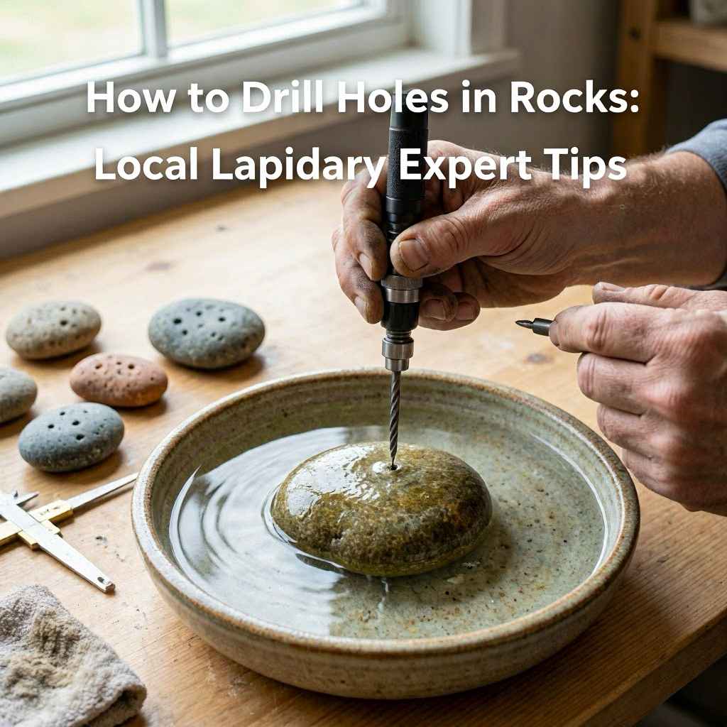 How to Drill Holes in Rocks