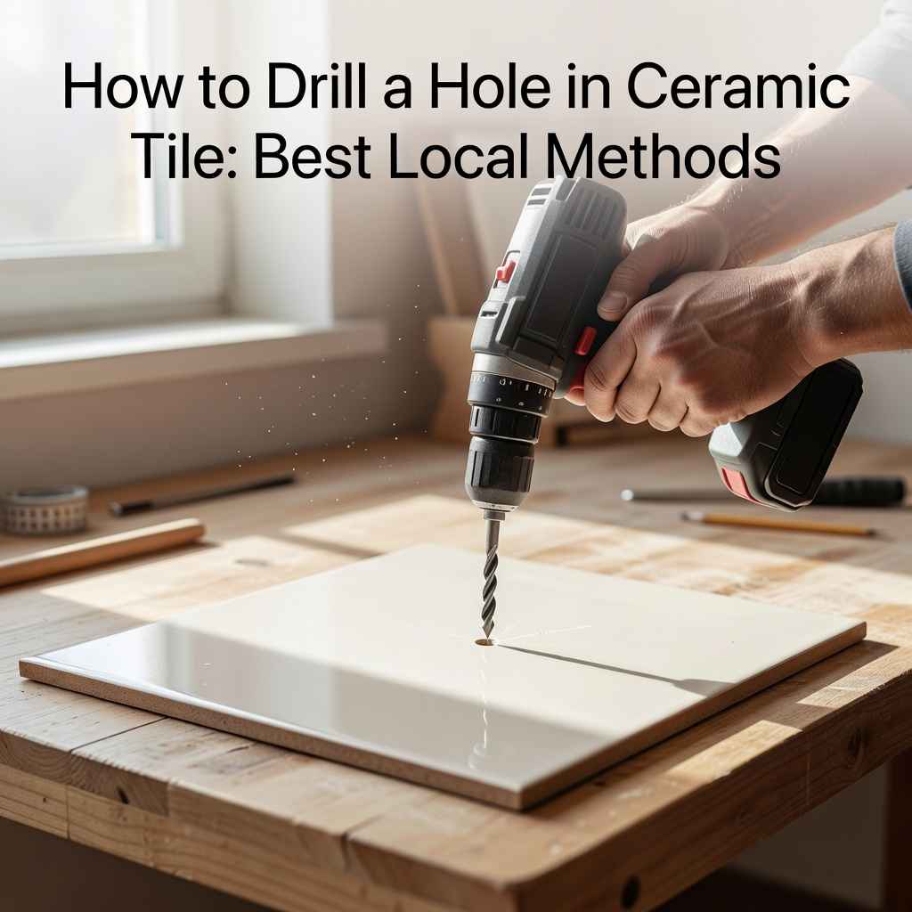 How to Drill a Hole in Ceramic Tile Best Local Methods