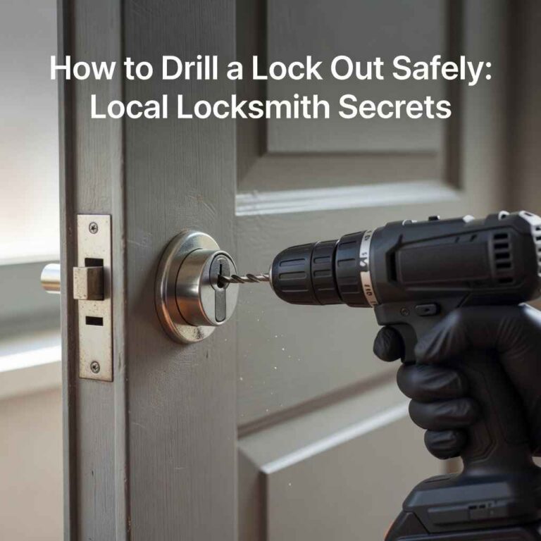 How to Drill a Lock Out Safely