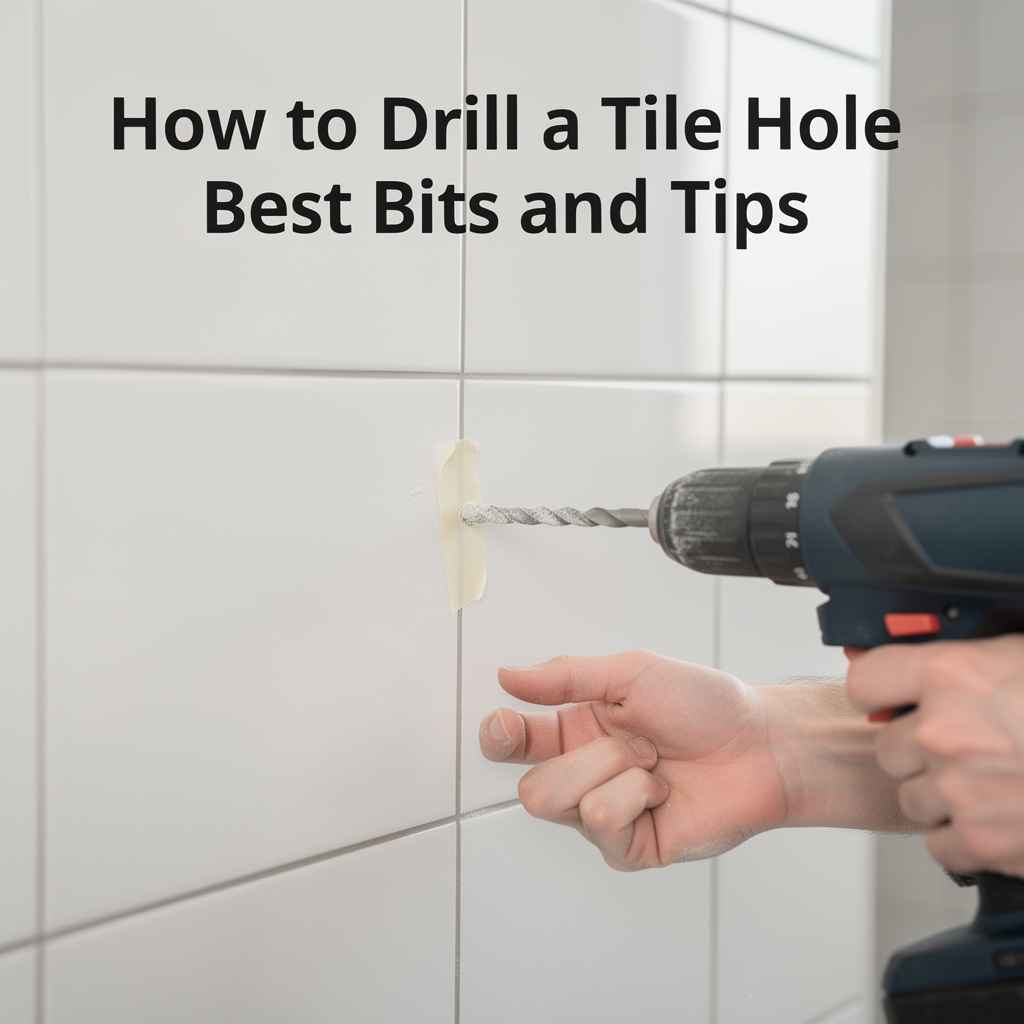 How to Drill a Tile Hole Best Bits and Tips