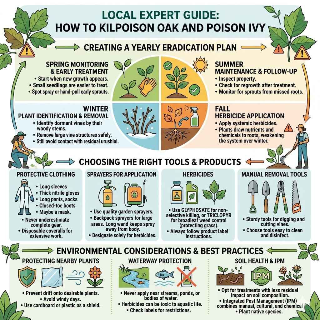 How to Kill Poison Oak and Poison Ivy Local Expert Guide