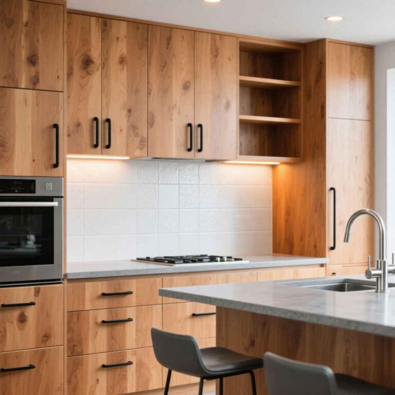 How to Make Maple Cabinets Look Modern