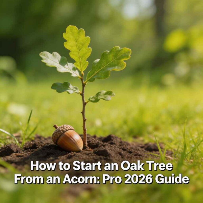 How to Start an Oak Tree From an Acorn