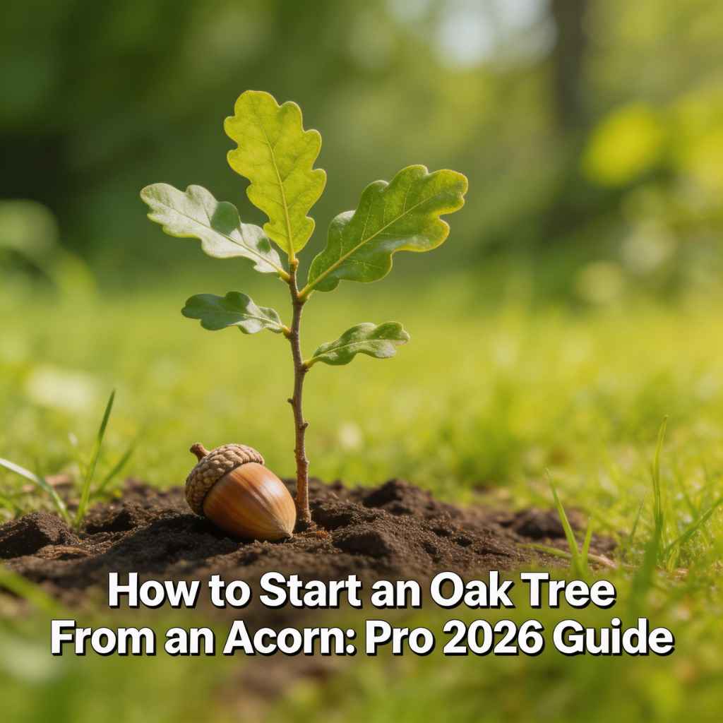 How to Start an Oak Tree From an Acorn