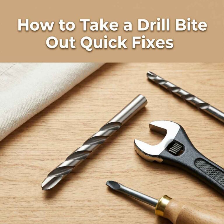 How to Take a Drill Bit Out Quick Fixes