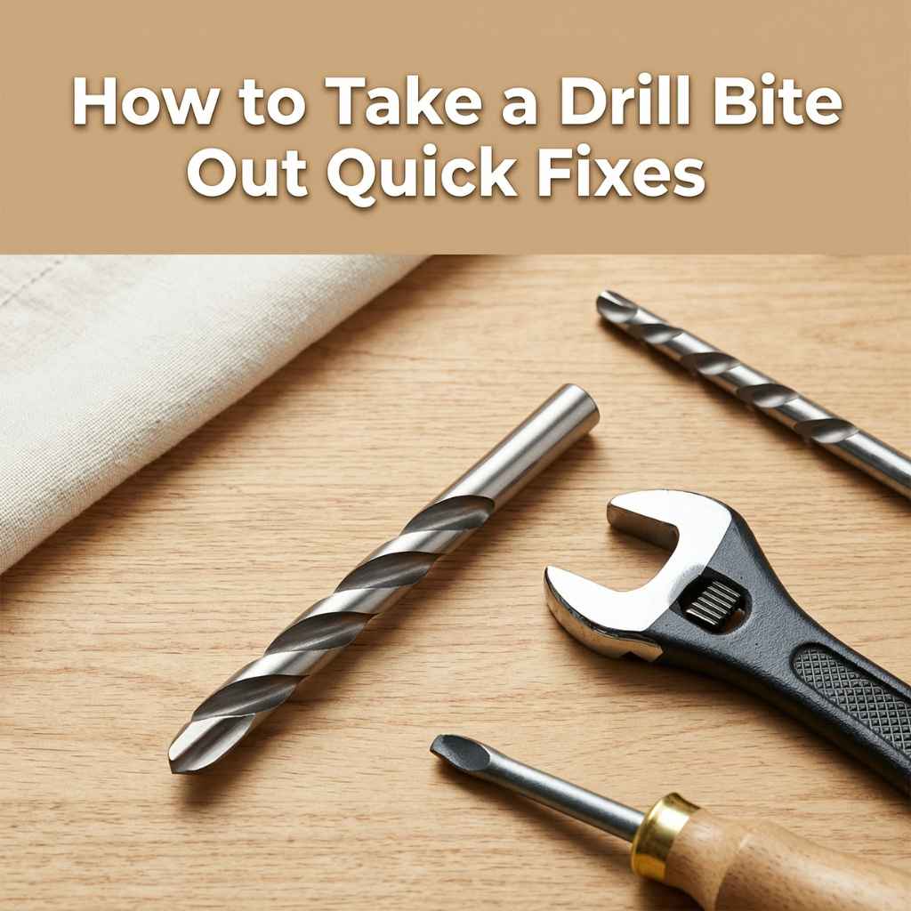 How to Take a Drill Bit Out Quick Fixes