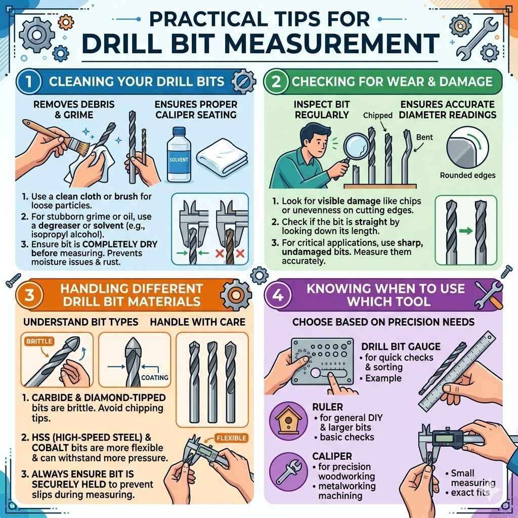Practical Tips for Drill Bit Measurement