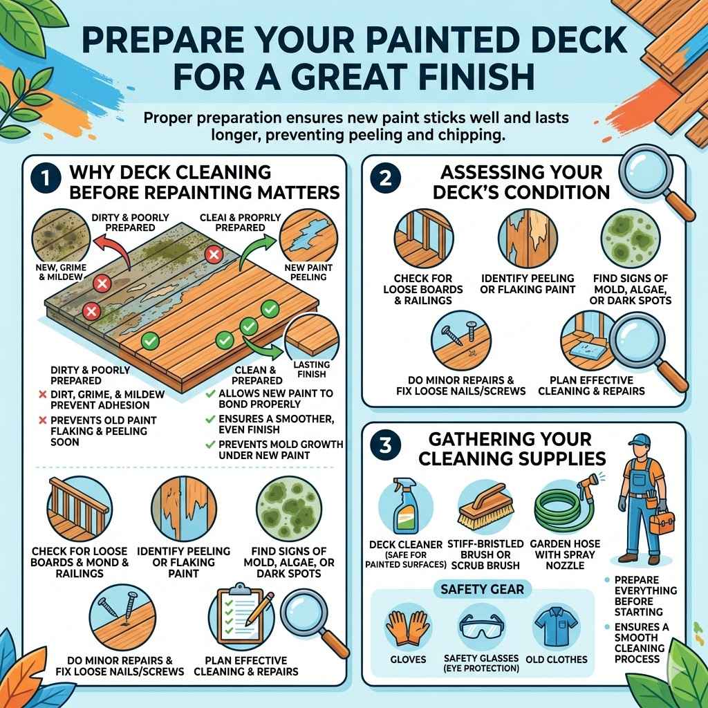 Prepare Your Painted Deck for a Great Finish