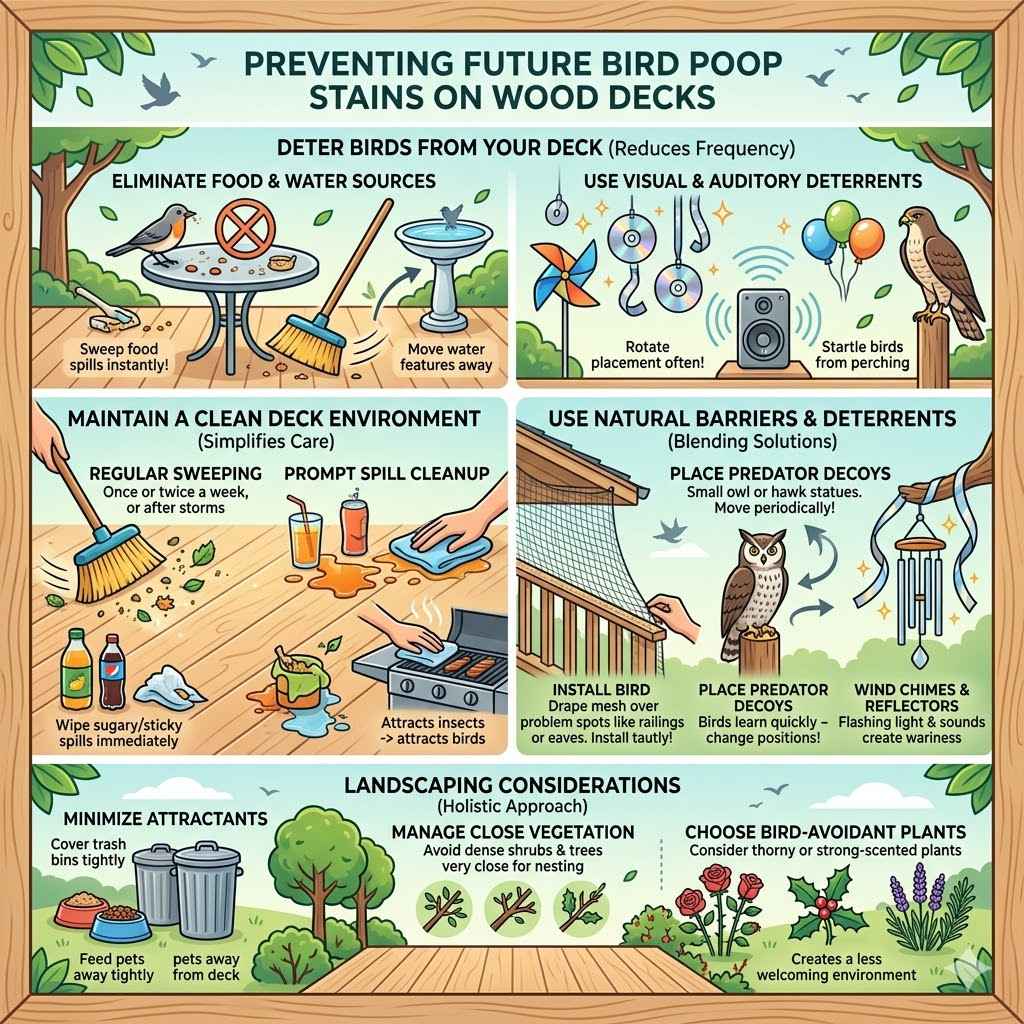 Preventing Future Bird Poop Stains