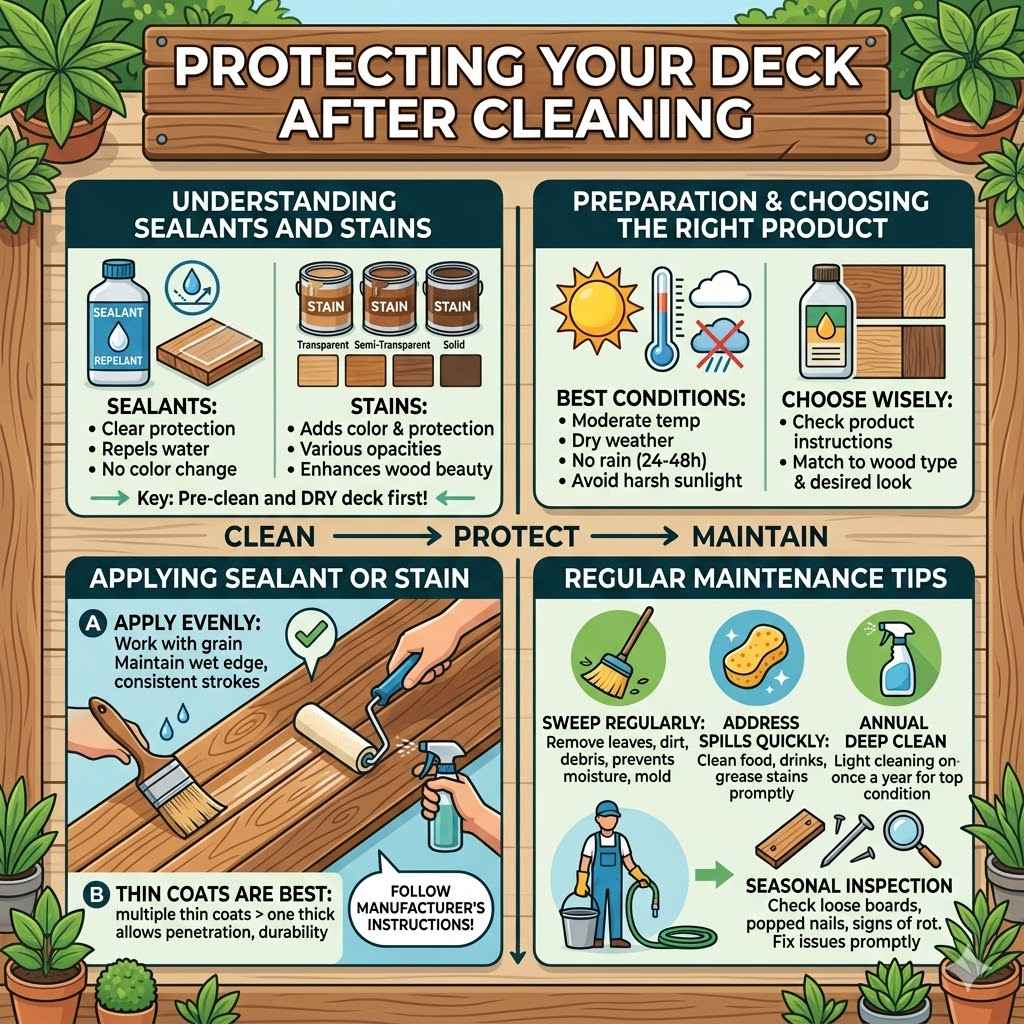 Protecting Your Deck After Cleaning