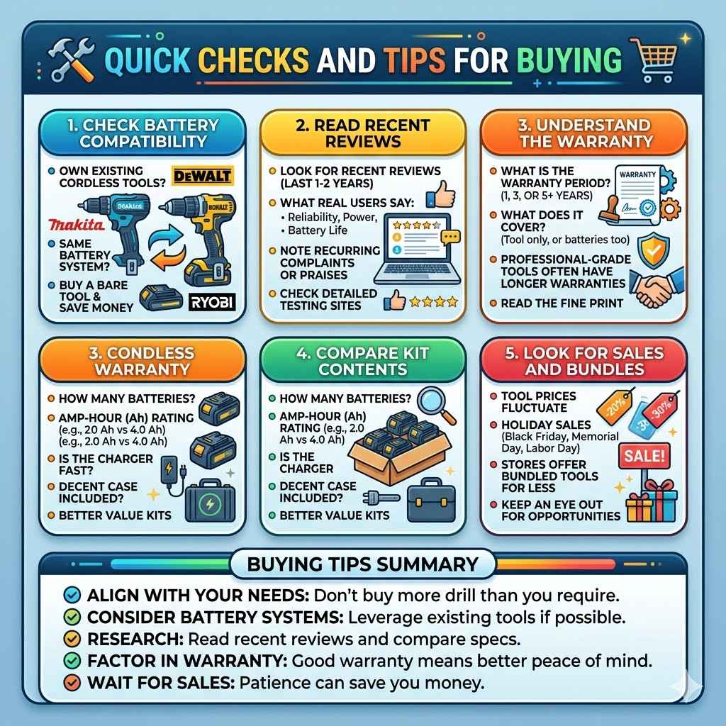 Quick Checks and Tips for Buying